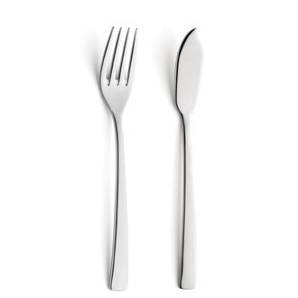 Amefa Juego de 12 piezas para pescado Acero