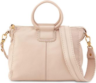 Hobo Medium Sheila Leather Satchel in Stonewash at Nordstrom