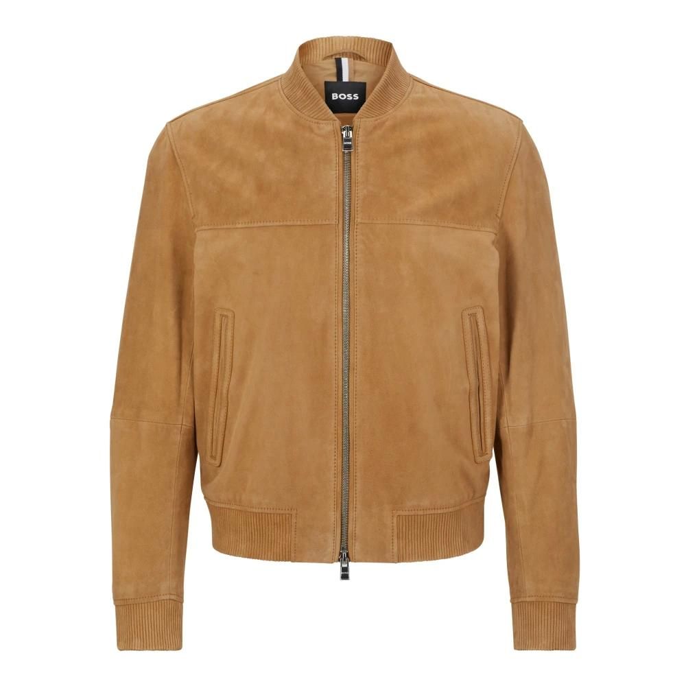 Boss Orange Lederjacke Hugo Boss Lederjacke Herren Peek Und