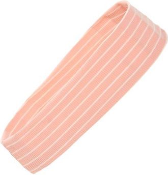 Tasha Stripe Rib Head Wrap in Pink at Nordstrom