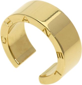 Chanel Yellow Gold (18K) Band Ring (Pre-Owned)