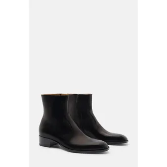 Scarosso Warren Boots in Black - Calf at Nordstrom, Size 40.5