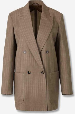 Max Mara Pinstripe Blazer
