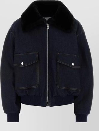 Givenchy denim puffer jacket