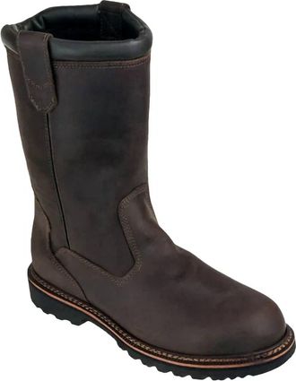 Thorogood Mens V-Series Wellington Safety Toe Boots In Brown