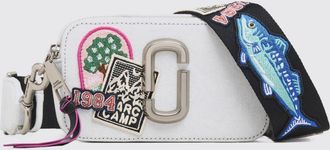 Marc Jacobs Mini borsa a tracolla The Snapshot in twill con logo Double J