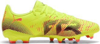 Puma Heren Future 8 Play Stevige Grond Voetbalschoenen (Geel)