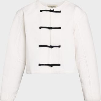 Officine G&eacute;n&eacute;rale Joelle Denim Jacket