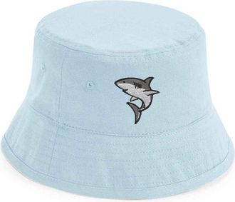 Generic Kids Shark Bucket Hat (as8, Alpha, m, l, Blue)