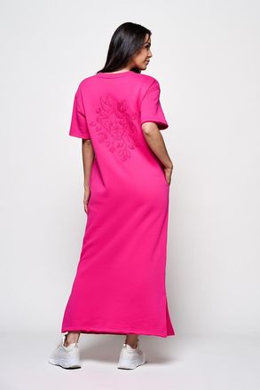 Mart Visser Caroline Tensen Ella Sweat Jurk Fuchsia