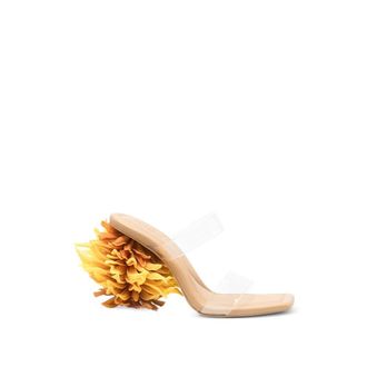 Cult Gaia Heeled Mules, female, Beige, Size: 7 1/2 US Shoes Cult Gaia