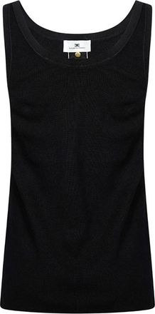 Elisabetta Franchi Sleeveless Tops - Dames - Tops zonder mouwen - Zwart - XS - Tops