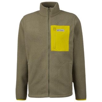 Columbia Jasper Ridge Pebbled Full Zip Fleece Fleecejacke f&uuml;r Herren | oliv