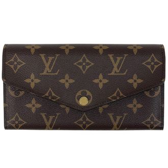 Louis Vuitton Monogram Brown Monogram Monogram Long Wallet (Bi-Fold) (Pre-Owned)