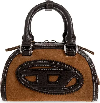 Diesel Tassen, Dames, Bruin, ONE Size, Leer, 1DR Dome