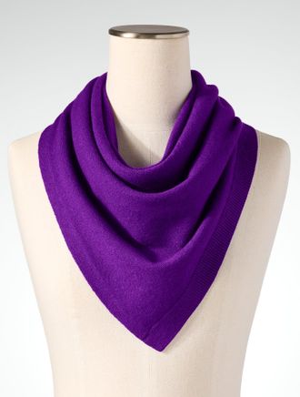 Talbots The Charming Scarf - Violet Indigo - 001 Talbots