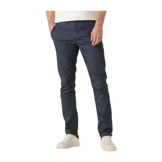 Cast Iron Heren, Broeken, Blauw, Maat: W31 L34 Katoen