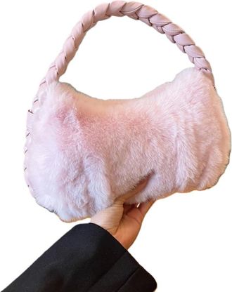 Generic Autumn and winter twist knitting versatile crossbody bag handbag girl