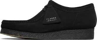 Clarks (WMNS) Clarks Wallabee Black Suede 26155522
