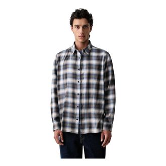 A|X Armani Exchange Camicia in Cotone a Quadri - - Shirts - Uomo - Multicolore - S