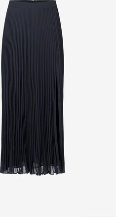 Luisa Spagnoli Langer plissierter Crêpe-Rock Fiammata