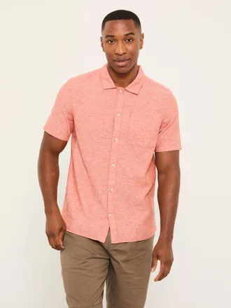 Fat Face FatFace Bugle Terracotta Short Sleeve Shirt