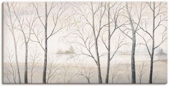 Artland Wandbild »Seeufer am Wald I« Gewässer 1 Stk. tlg. als Alubild, Outdoorbild, Leinwandbild in verschied. Grössen