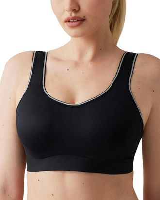 Wacoal Sydney Sports Bra Women Black Stretch Full Coverage Underwire GBO3949