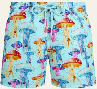 Vilebrequin Mens Medusair Jellyfish Swim Shorts