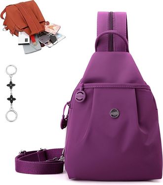 Generic Waterproof 2-Way Commuter Bag, with Waterproof Oxford, 2026 New 3 in 1 Tote Bag, Smart Storage System to Daily Travel (Purple)