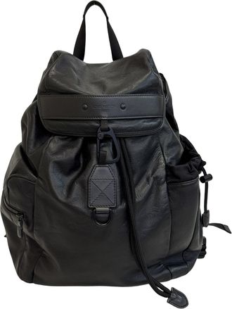 Louis Vuitton Monogram Shadow Black Monogram Backpack (Pre-Owned)