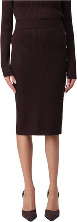 Pinko Mujer, Faldas, Marrón, Talla: L