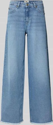 M.A.C Jeans mit Fransen Modell Nevada in Blau, Gr&ouml;&szlig;e 40/30