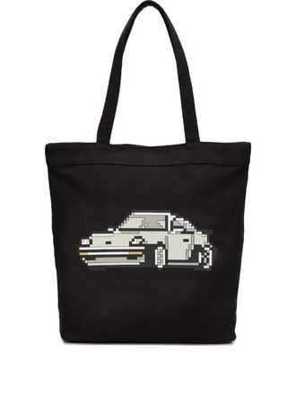 Mostly Heard Rarely Seen 911 tote bag - men - Cotton - One Size - Black
