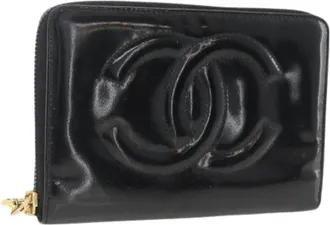 Chanel Pre-owned Wallets, female, Black, Size: ONE SIZE Pre-owned Long Wallet
