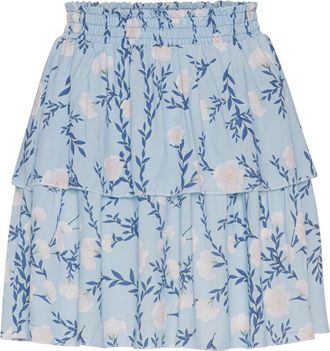 Americandreams Sally Short Skirt - Dames - Korte rokken - Blauw - M - Rokken