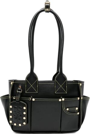 Ganni Shoulder Bags, female, Black, Size: ONE SIZE Posy Small