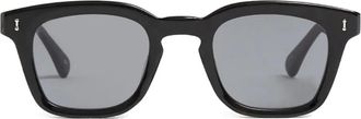 Peter and May square-frame sunglasses - Black