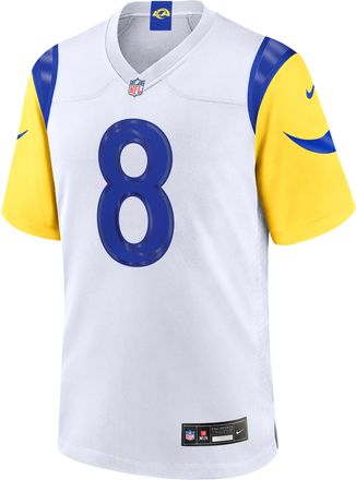 Nike Jared Verse Los Angeles Rams Nike Mens NFL Game Jersey in White | 67NM0IUW9XF-VKA