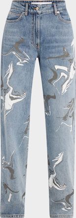 Iro Ulya Printed Jeans