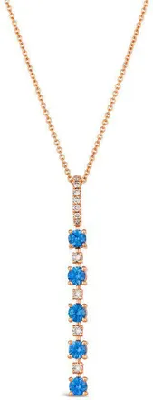 Le Vian Ladies Chandliers Pendant Necklace set in 14K Strawberry Gold TSJN 11