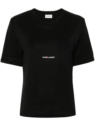 Saint Laurent T-shirt met Saint Laurent-logoprint