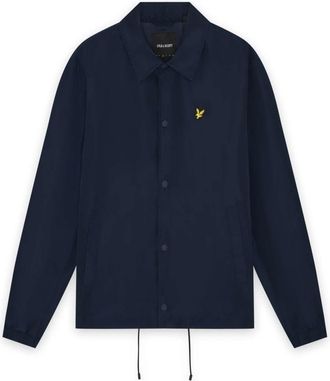 Lyle & Scott Coach Jacket - Heren - Zomerjassen - Blauw - 2XL - Jassen