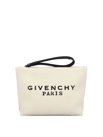 Givenchy Logo Cotton Pouch