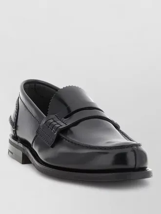 Churchs pembrey 2 penny strap loafers round toe