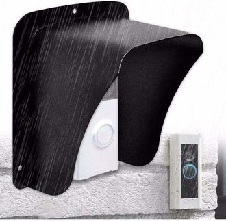 OEM Cubierta Protectora Para Timbre Exterior. Acero Inoxidable Impermeable. Resistente A La Intemperie Y Al Sol. F&aacute;cil Instalaci&oacute;n