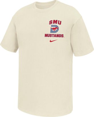 Nike SMU Mustangs Nike Mens Football T-Shirt in White | M11766P395SMUN-SAI
