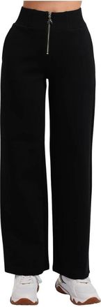 Patrizia Pepe Pantalones Jogger de Cintura Alta - Trousers - Mujer - Negro - M