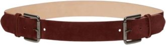 Max Mara Masunno Riem - Dames - Riemen - Bruin - M - Leer - Accessoires
