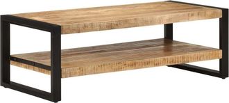 vidaXL Coffee Table 120x55x40 cm Solid Wood Mango vidaXL